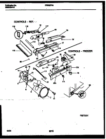 06 - Refrigerator Control Assembly, Damp parts for Frigidaire Refrigerator FRS22PRAW2 from AppliancePartsPros.com