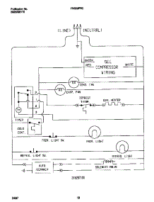 08 - Wiring Diagram parts for Frigidaire Refrigerator FRS22PRCD3 from AppliancePartsPros.com
