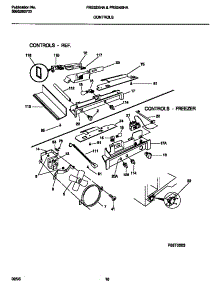 06 - Controls parts for Frigidaire Refrigerator FRS22XHAB2 from AppliancePartsPros.com