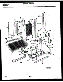 08 - System And Automatic Defrost Parts parts for Frigidaire Refrigerator FRS22XHAW0 from AppliancePartsPros.com