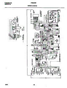 11 - Wiring Diagram parts for Frigidaire Refrigerator FRS22ZRFW0 from AppliancePartsPros.com