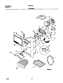 07 - Ice Dispenser parts for Frigidaire Refrigerator FRS22ZRGB1 from AppliancePartsPros.com