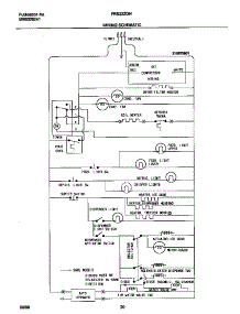 11 - Wiring Diagram parts for Frigidaire Refrigerator FRS22ZGHD2 from AppliancePartsPros.com