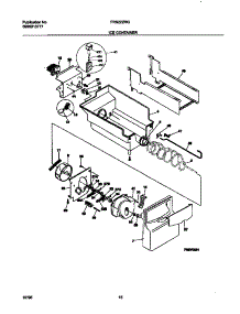 09 - Ice Container parts for Frigidaire Refrigerator FRS22ZRGB1 from AppliancePartsPros.com