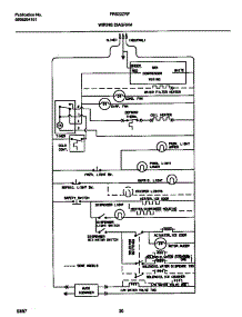 11 - Wiring Diagram parts for Frigidaire Refrigerator FRS22ZRFD1 from AppliancePartsPros.com
