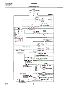 11 - Wiring Diagram parts for Frigidaire Refrigerator FRS22ZRHD1 from AppliancePartsPros.com