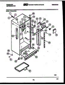 03 - Cabinet Parts parts for Frigidaire Refrigerator FPEM18PL0 from AppliancePartsPros.com