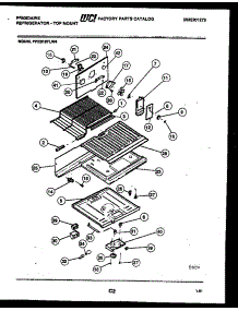 04 - Shelves And Supports parts for Frigidaire Refrigerator FPES18TLH4 from AppliancePartsPros.com