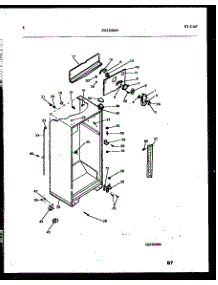 05 - Cabinet Parts parts for Frigidaire Refrigerator FPES19TIPH0 from AppliancePartsPros.com