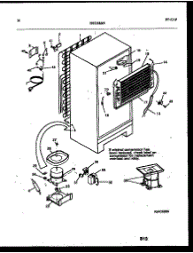 08 - System And Automatic Defrost Parts parts for Frigidaire Refrigerator FPES19TIPH0 from AppliancePartsPros.com