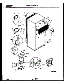 07 - System And Automatic Defrost Parts parts for Frigidaire Refrigerator FPGC21TAW2 from AppliancePartsPros.com