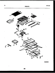 06 - Shelves And Supports parts for Frigidaire Refrigerator FPES19TRW0 from AppliancePartsPros.com