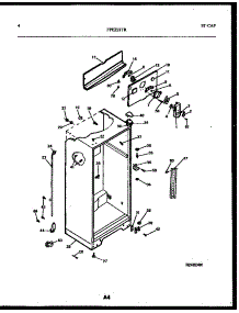 03 - Cabinet Parts parts for Frigidaire Refrigerator FPEZ21TRW0 from AppliancePartsPros.com