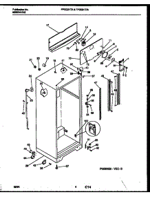 03 - Cabinet Parts parts for Frigidaire Refrigerator FPGC21TAL0 from AppliancePartsPros.com