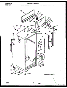 04 - Cabinet Parts parts for Frigidaire Refrigerator FPGS21TIAL0 from AppliancePartsPros.com
