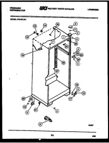 03 - Cabinet Parts parts for Frigidaire Refrigerator FPI14TLL1 from AppliancePartsPros.com
