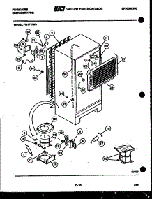06 - System And Automatic Defrost Parts parts for Frigidaire Refrigerator FPI17TFL0 from AppliancePartsPros.com