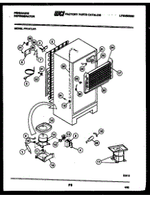 05 - System And Automatic Defrost Parts parts for Frigidaire Refrigerator FPI14TLL1 from AppliancePartsPros.com