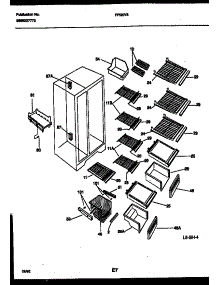 05 - Shelves And Supports parts for Frigidaire Refrigerator FPI20VSL0 from AppliancePartsPros.com