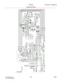 21 - Wiring Diagram parts for Frigidaire Refrigerator FLSC238DSA from AppliancePartsPros.com