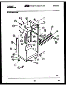 03 - Cabinet Parts parts for Frigidaire Refrigerator FPCE19TPW0 from AppliancePartsPros.com