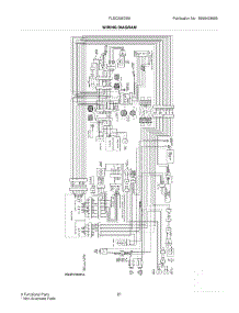 21 - Wiring Diagram parts for Frigidaire Refrigerator FLSC238DS9 from AppliancePartsPros.com