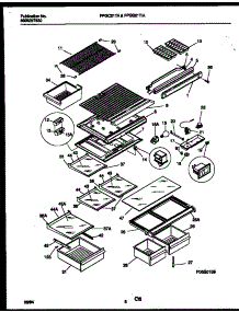 05 - Shelves And Supports parts for Frigidaire Refrigerator FPGC21TAL2 from AppliancePartsPros.com