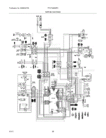 22 - Wiring Diagram parts for Frigidaire Refrigerator FPHF2399MF0 from AppliancePartsPros.com