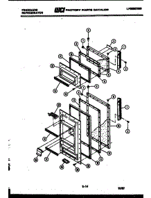 03 - Door Parts parts for Frigidaire Refrigerator FPI11TLAL5 from AppliancePartsPros.com