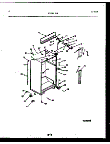 05 - Cabinet Parts parts for Frigidaire Refrigerator FPES21TIRL1 from AppliancePartsPros.com