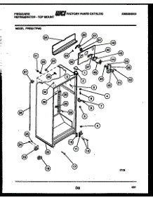 03 - Cabinet Parts parts for Frigidaire Refrigerator FPES21TPW0 from AppliancePartsPros.com