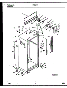 03 - Cabinet Parts parts for Frigidaire Refrigerator FPES21TPW1 from AppliancePartsPros.com