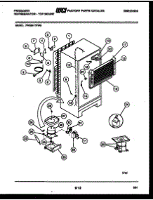 05 - System And Automatic Defrost Parts parts for Frigidaire Refrigerator FPES21TPW0 from AppliancePartsPros.com