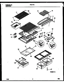 05 - Shelves And Supports parts for Frigidaire Refrigerator FPG17TSL1 from AppliancePartsPros.com