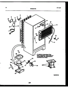 08 - System And Automatic Defrost Parts parts for Frigidaire Refrigerator FPES21TIRW0 from AppliancePartsPros.com
