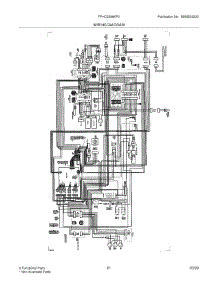 21 - Wiring Diagram parts for Frigidaire Refrigerator FPHC2399KF0 from AppliancePartsPros.com