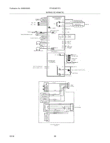20 - Wiring Schematic parts for Frigidaire Refrigerator FPHS2387KF3 from AppliancePartsPros.com