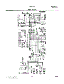 21 - Wiring Diagram parts for Frigidaire Refrigerator FRS23H5ASB1 from AppliancePartsPros.com
