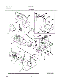 11 - Controls parts for Frigidaire Refrigerator FRS23HF5AQ3 from AppliancePartsPros.com