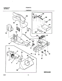 11 - Controls parts for Frigidaire Refrigerator FRS23KF5CB0 from AppliancePartsPros.com