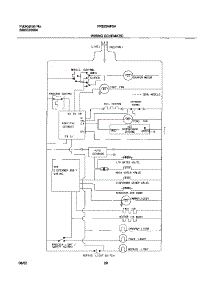 20 - Wiring Schematic parts for Frigidaire Refrigerator FRS23HF5AQ5 from AppliancePartsPros.com