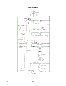 20 - Wiring Schematic parts for Frigidaire Refrigerator FRS23KF5CS0 from AppliancePartsPros.com