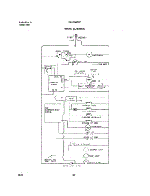 20 - Wiring Schematic parts for Frigidaire Refrigerator FRS23KF6CB1 from AppliancePartsPros.com