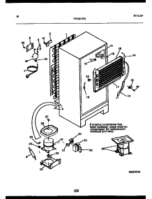 08 - System And Automatic Defrost Parts parts for Frigidaire Refrigerator FPGS19TSW0 from AppliancePartsPros.com