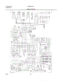 22 - Wiring Diagram parts for Frigidaire Refrigerator FRS23KF7AQ0 from AppliancePartsPros.com