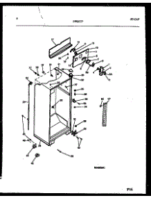 04 - Cabinet Parts parts for Frigidaire Refrigerator FPS21TPL0 from AppliancePartsPros.com