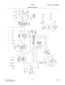 21 - Wiring Diagram parts for Frigidaire Refrigerator FPHN2899LF2 from AppliancePartsPros.com