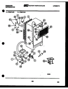 05 - System And Automatic Defrost Parts parts for Frigidaire Refrigerator FPS21TLH1 from AppliancePartsPros.com