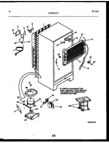08 - System And Automatic Defrost Parts parts for Frigidaire Refrigerator FPWW21TPW0 from AppliancePartsPros.com