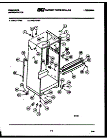 03 - Cabinet Parts parts for Frigidaire Refrigerator FPZ17TFL0 from AppliancePartsPros.com